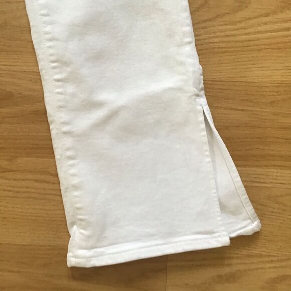 3x1 NYC White Jeans with Slit leg. Size 25. - Picture 2 of 5